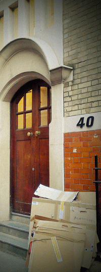 Door at 40 Beak Street, Soho