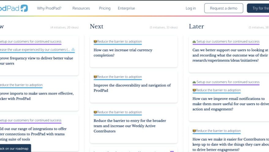 In the Know – The Best Way to Do a Roadmap Slide